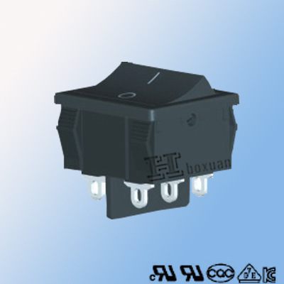 【供應(yīng)由UL CUL VDE CQC認(rèn)證的翹板開關(guān)RS601F-2020012BB】價格,廠家,圖片,電工開關(guān),深圳市宏博軒科技-